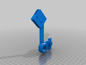 anycubic i3 lado extrusora de filamento sensor remix 3d print model - Mito3D