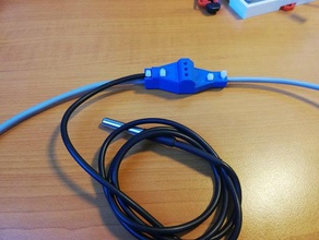kablo y-splitter sadece onewire otobüs bağlayıcı splitter y 3d print model - Mito3D