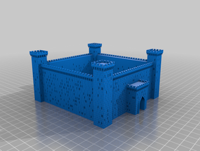 amys personalizado castelo medieval 3 3d print model - Mito3D