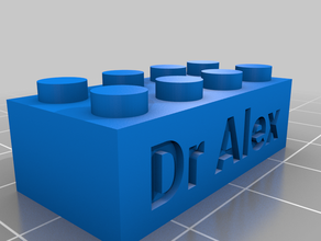 dr alex özelleştirilmiş 3d print model - Mito3D