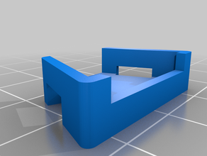 creality ender 3 pro supporto cavo di riscaldamento a letto 3d print model - Mito3D