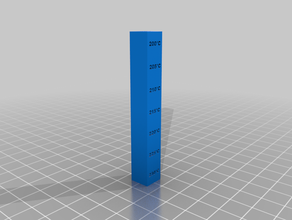 tower test temperature control 3d print model - Mito3D