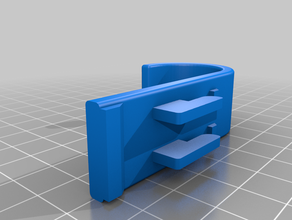 elfa pegboard Haken 3d print model - Mito3D