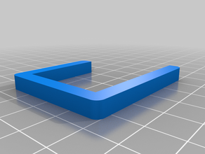 tabla simple clip el mesa de la cena 3d print model - Mito3D