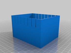 nemesis main box - mini card storage customized 3d print model - Mito3D