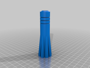umbrella handle 3d print model - Mito3D