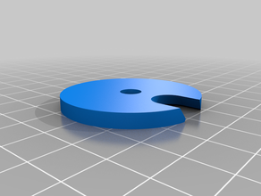 niche zero grinder flow control disk angled feeder 3d print model - Mito3D