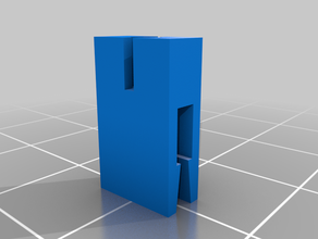 vertikale blind-Kette Gewicht-clip blind-clip 3d print model - Mito3D