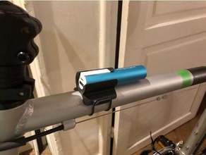 external battery bike mount bicycle cycling 3d print model - Mito3D
