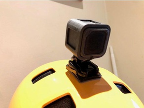 fake gopro session bike camera helmet mount road security velo 3d print model - Mito3D