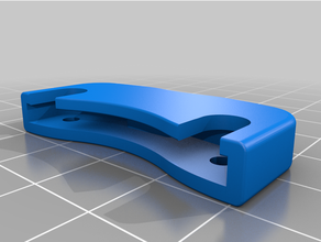 tbs kaynak birden v3 ön tampon - ideal flexi malzeme sourceone bir 3d print model - Mito3D