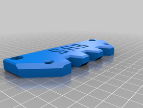 caliburn u sab + boş sidepanels klip dergi magwell remix nerf blaster 3d print model - Mito3D