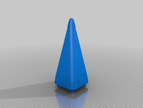 dc-x delta clipper model rocket 3d print model - Mito3D