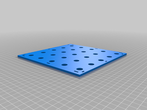 5x5 rbg matriz de panel 3d print model - Mito3D