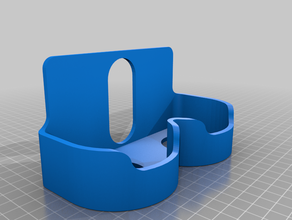 spray paint can holder 3d print model - Mito3D