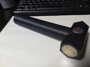 quarter pounder il martello 3d print model - Mito3D
