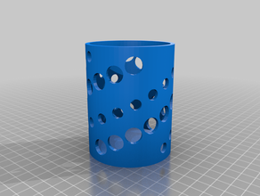 desk organizer cup 3d print model - Mito3D