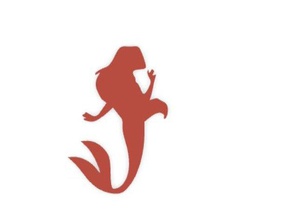ariel disney o cabelo pequena sereia oceano príncipe princesa do mar água 3d print model - Mito3D