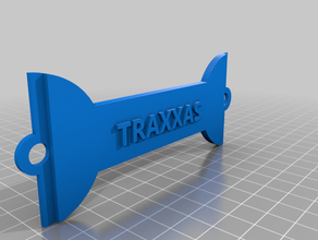 traxxas stampede rear body brace 3d print model - Mito3D