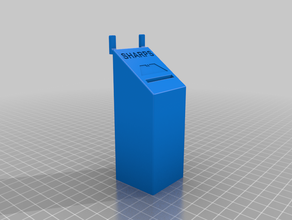 sharps konteyner - remix bertaraf bıçak 3d print model - Mito3D