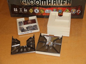 gloomhaven monster tray storage 3d print model - Mito3D