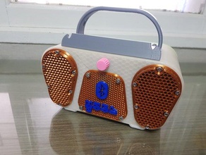 bluetooth speaker 18650 3d print model - Mito3D