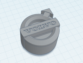 volvo ignition dial charm xc90 3d print model - Mito3D