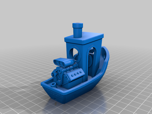 arrastre benchy 3D print model - Mito3D