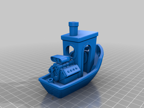 faites glisser benchy 3d print model - Mito3D