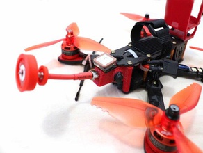 vtx - gps avertisseur de soutien hskrc xl cadres 5 6 7 8 9 buzzer drone fpv le support antenne titulaire mont 3d print model - Mito3D