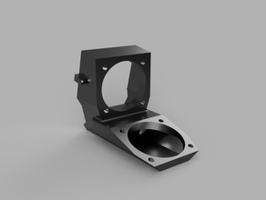 dual 30mm fan mount monoprice select mini dualfan spidermaker 3d print model - Mito3D