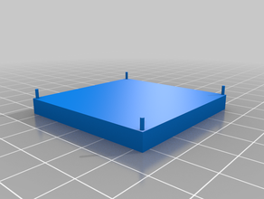 cuadrado diagonales 3d print model - Mito3D