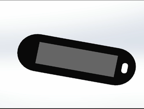 porte - tiquette cl&eacute s l'étiquette d'identification porte-étiquette porte-&eacute 3d print model - Mito3D