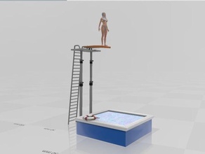 pool feminino a piscina 3d print model - Mito3D