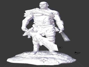 goliath-barde barde d&d goliath kratos 3d print model - Mito3D