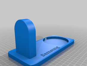 samsung wireless charge station charging 3d print model - Mito3D