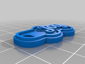 Freude kundengebundene 3d print model - Mito3D