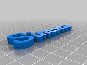 simone personalizado 3d print model - Mito3D