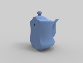 decorative teapot 3d print model - Mito3D