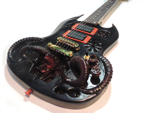 sabbath kanlı sg gitar 3d print model - Mito3D