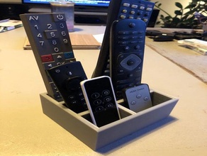remote control organizer x6 3d print model - Mito3D