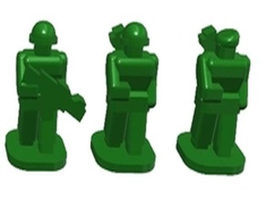 miniature procurations échelle 1-200 1 200 soldat wargame 3d print model - Mito3D