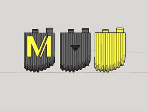 mitutoyo-Batterie-Abdeckung - Bremssattel Messschieber mitutoyo mitutoyo-Batterie 3d print model - Mito3D