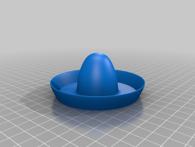botella sombrero 3D print model - Mito3D