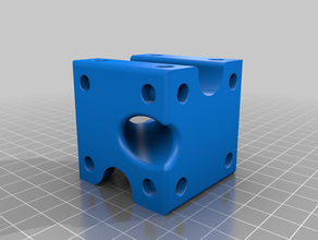 universal cube Kugelbahn-set 3d print model - Mito3D