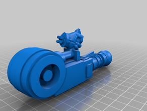Süper Ağır canon skulbot 3d print model - Mito3D