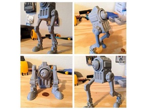 walkbot bot cute legs robot toy train 3d print model - Mito3D