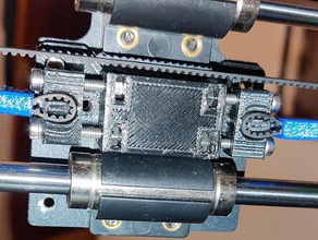 anycubic i3 mega belt x tensioner 3d print model - Mito3D