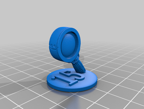 lupa rpg anycubic photon boardgame ficha game 3d print model - Mito3D