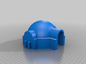 tatooine pet house 3d print model - Mito3D